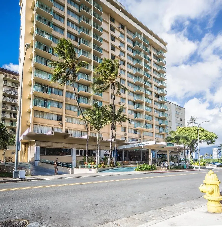 Cozy Waikiki Studio At Aqua Aloha Surf 호놀룰루