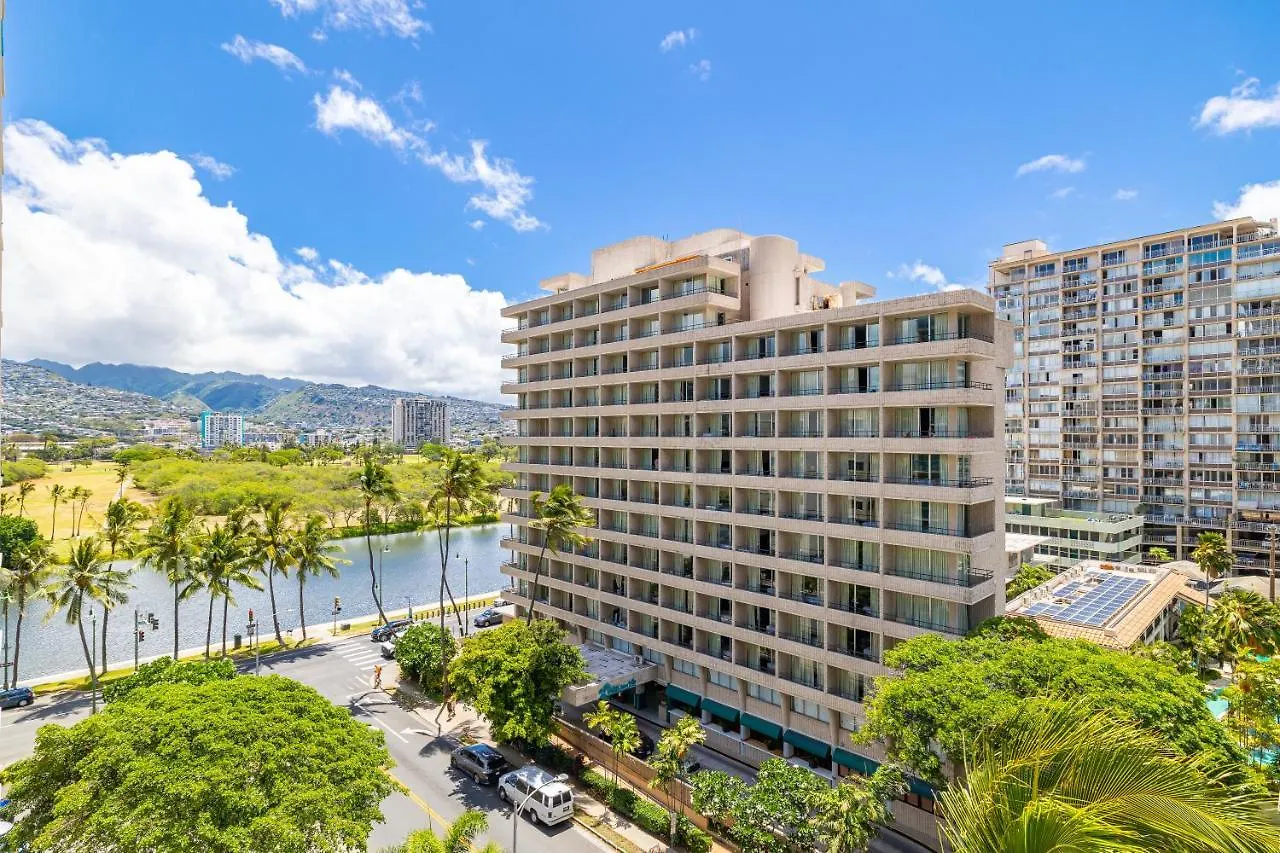 아파트 Cozy Waikiki Studio At Aqua Aloha Surf 호놀룰루